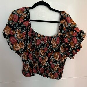 Floral Crop Top